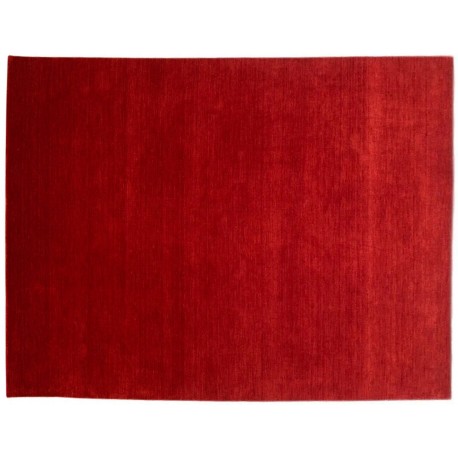 100% wełniany dywan Gabbeh Handloom czerwony 200x300cm 2cm gruby bez wzorów