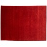 100% wełniany dywan Gabbeh Handloom czerwony 200x300cm 2cm gruby bez wzorów
