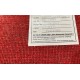 100% wełniany dywan Gabbeh Handloom czerwony 200x300cm 2cm gruby bez wzorów