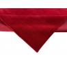 Gładki 100% wełniany dywan Gabbeh Lori czerwony nasycony 2x3m 