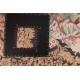 KOM - motywy zoomorficzne piękny perski dywan (GHOM) 100% jedwab wytworzony Iran oryginalny 150x230cm milion wiązań