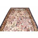 KOM - motywy zoomorficzne piękny perski dywan (GHOM) 100% jedwab wytworzony Iran oryginalny 150x230cm milion wiązań