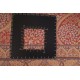 KOM - kwiatowy czerwony piękny perski dywan (GHOM) 100% jedwab wytworzony Iran oryginalny 150x230cm milion wiązań