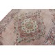 Dywan ręczne tkany perski Tabriz Colored Vintage różowy ok 200x300cm RELOADED Retro