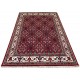 100% Wełniany ręcznie tkany dywan Heritage Crimson 244 red Indo - Herati z Indii chodnik 80x300cm orientalny bordowy