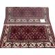 100% Wełniany ręcznie tkany dywan Heritage Crimson 244 red Indo - Herati z Indii chodnik 80x300cm orientalny bordowy