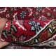 100% Wełniany ręcznie tkany dywan Heritage Crimson 244 red Indo - Herati z Indii chodnik 80x300cm orientalny bordowy