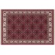 100% Wełniany ręcznie tkany dywan Heritage Crimson 244 red Indo - Herati z Indii chodnik 80x300cm orientalny bordowy
