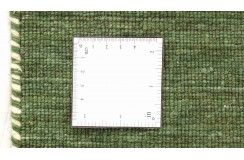 Gładki 100% wełniany dywan Gabbeh Lori czerwony nasycony ok 2,5x3,5m
