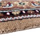 100% Wełniany ręcznie tkany dywan Royal Bijar Elegance Rug 256 cream Indo - Bidjar z Indii chodnik 80x300cm orientalny brązowy