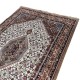 100% Wełniany ręcznie tkany dywan Royal Bijar Elegance Rug 256 cream Indo - Bidjar z Indii chodnik 80x250cm orientalny brązowy