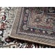 100% Wełniany ręcznie tkany dywan Royal Bijar Elegance Rug 256 cream Indo - Bidjar z Indii chodnik 80x250cm orientalny brązowy