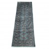 Oryginalny dywan Buchara z Pakistanu 100% wełna 60x180cm szary