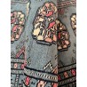 Oryginalny dywan Buchara z Pakistanu 100% wełna 60x180cm szary