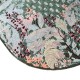 Designerski owalny dywan Optimistic Jungle Whisper JW-023 green, 100% wełna, ręcznie taftowany, gruby