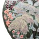 Designerski owalny dywan Optimistic Jungle Whisper JW-023 green, 100% wełna, ręcznie taftowany, gruby