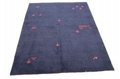 100% wełna gruby dywan Gabbeh Indie Luksusowy 170x240cm fioletowy
