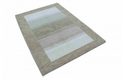 100% wełna gruby dywan Gabbeh Indie Luksusowy 120x180cm jasny zielony