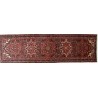 Prawdziwy chodnik ręcznie wiązany Hamadan Garadże z kwiatowym perskim wzorem szeroki chodnik 90x300cm Iran
