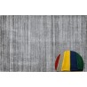 Gładki 100% wełniany dywan Gabbeh Handloom szary 250x350cm bez wzorów gładki