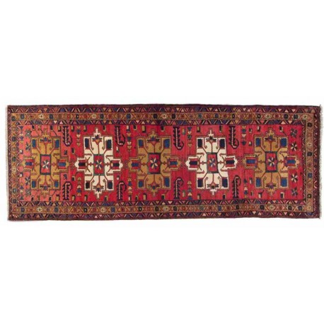 Ardabil - unikatowy rzadki perski dywan ręcznie tkany chodnik 100x300cm Iran wełna 100%
