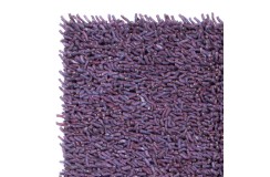 Nowoczesny, nietypowy dywan shaggy gruby włos 170x240cm, fioletowy