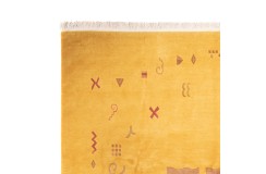 Rzeźbiony niezwykły dywan ręcznie tkany 250x350cm nepal premium indie