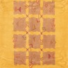 Rzeźbiony niezwykły dywan ręcznie tkany 250x350cm nepal premium indie