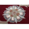 Klasyczny dywan z perskim wzorem wełna 250x300cm ornamenty kwiatowe