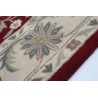 Klasyczny dywan z perskim wzorem wełna 250x300cm ornamenty kwiatowe