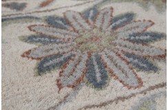 Klasyczny dywan z perskim wzorem wełna 250x300cm ornamenty kwiatowe