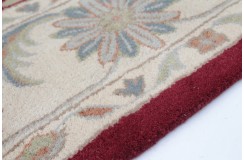 Klasyczny dywan z perskim wzorem wełna 250x300cm ornamenty kwiatowe