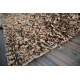 Wełna filcowana i poliester - niesamowity dywan shaggy ręcznie tkany z Indii