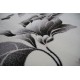 Dywan Pierre Cardin poem 120x180cm beżowy z czarnym kwiatem piękny wzór wysoka jakość miękki