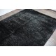 6kg/m2 masywny dywan shaggy super soft Brinker Carpets Percy black olive 200x250cm przecena -60%  