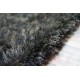 6kg/m2 masywny dywan shaggy super soft Brinker Carpets Percy black olive 200x250cm przecena -60%  