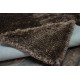 Wart 4150zł dywan Shaggy Brinker Carpets NEW CELESTY 1315 brązowy niezwykły połysk poliester super silk soft