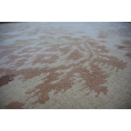 Nowoczesny dywan The Rug Republic Carsousel gruby 160x230cm beżowy 100% wełna