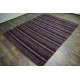 Markowy nietypowy dywan shaggy TOUAREG plum firmy Brinker Carpets piórka glamour 170x230cm masywny inny