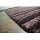 Markowy nietypowy dywan shaggy TOUAREG plum firmy Brinker Carpets piórka glamour 170x230cm masywny inny