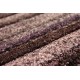 Markowy nietypowy dywan shaggy TOUAREG plum firmy Brinker Carpets piórka glamour 170x230cm masywny inny