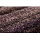 Markowy nietypowy dywan shaggy TOUAREG plum firmy Brinker Carpets piórka glamour 170x230cm masywny inny