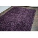 Niezwykły lśniący dywan shaggy Brinker Carpets Romance Femme 200x300cm wysoki włos i wysoka jakość wykonania czarny/fiolet