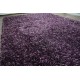 Niezwykły lśniący dywan shaggy Brinker Carpets Romance Femme 200x300cm wysoki włos i wysoka jakość wykonania czarny/fiolet