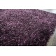 Niezwykły lśniący dywan shaggy Brinker Carpets Romance Femme 200x300cm wysoki włos i wysoka jakość wykonania czarny/fiolet