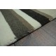 Brązowe pasy-dywan do każdego wnętrza-Ava Handfab ręczna robota WEŁNIANY