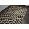 Skórzany dywan Ava Handfab 160x230cm z aplikacjami ze skóry