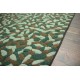 Wełniane liście na oryginalnym dywanie indyjskim Ava Handfab 160x230