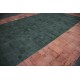 Zamszowy naturalny bordowo zielony dywan Ava Handfab 160x230