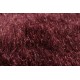 Wspaniały dywan shaggy z wysokim włosem brokat i poliester ok 150x210cm bordo/ceglasty